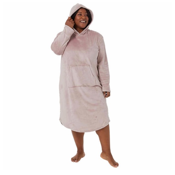 NWT🌿 32 Degrees Ladies' Hooded Lounger, L/XL & 1X/2X, Kangaroo Pocket, Soft - Picture 7 of 16